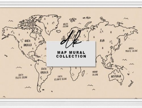 Map Mural Collection at DK SIMS