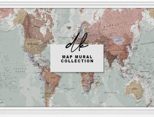 Map Mural Collection at DK SIMS