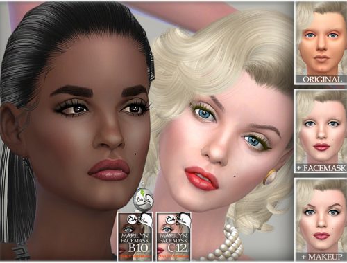 Marilyn facemask