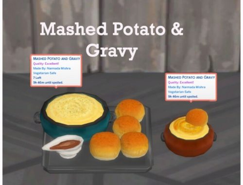 MASHED POTATO AND GRAVY at Icemunmun