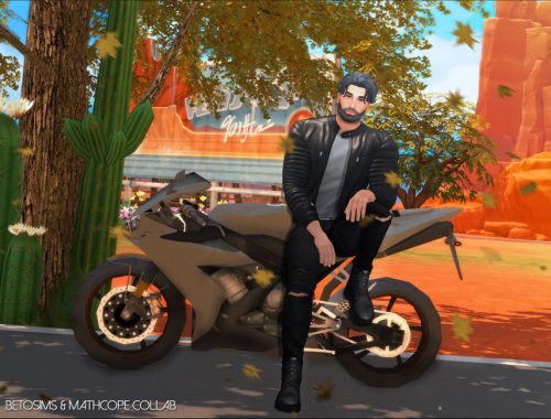 Mathcope Biker Jacket I