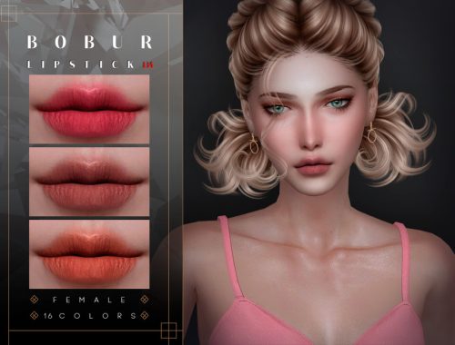 Matte lipstick 134