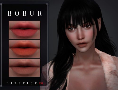 Matte Lipstick with teeth