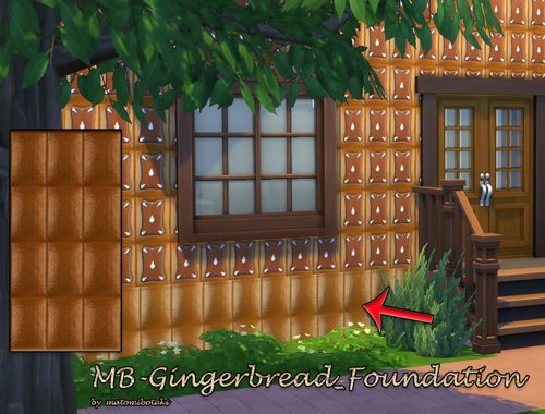 MB-Gingerbread_Wall and Foundation_SET