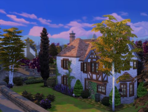 Medieval Christmas Cottage no CC