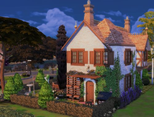 Medieval Christmas Cottage no CC