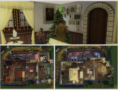 Medieval Christmas Cottage no CC
