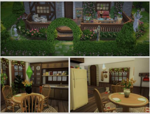 Medieval Christmas Cottage no CC