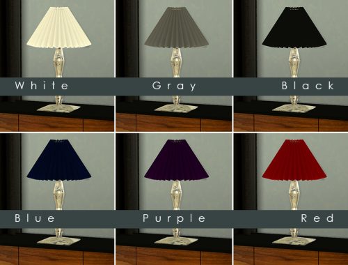 Mercury Glass Table Lamp