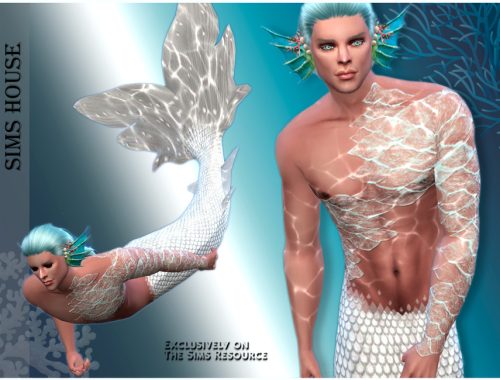 Mermaid top for men