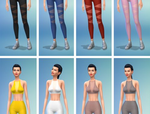 Mesh Legging