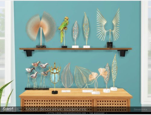 Metal Decorative sculptures