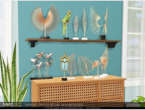 Metal Decorative sculptures