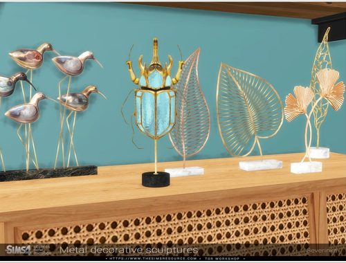 Metal Decorative sculptures