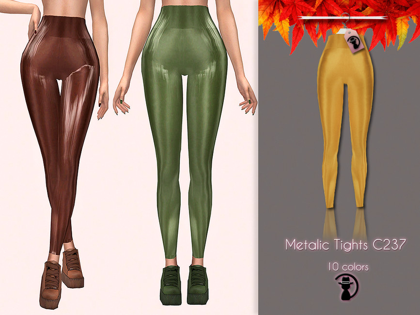 Metalic Tights C237 - The Sims 4 Catalog