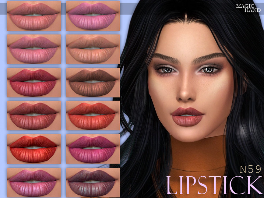 [MH] Lipstick N59 - The Sims 4 Catalog