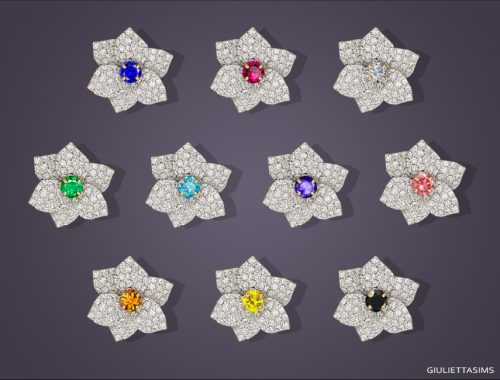 Mia Flower Stud Earrings For Toddlers