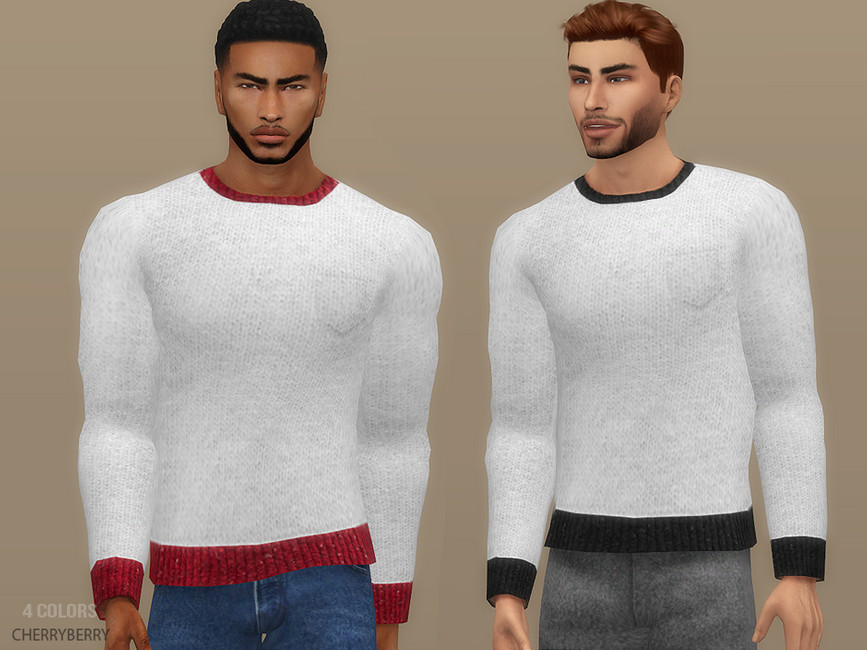 Michael - Men's Sweater - The Sims 4 Catalog