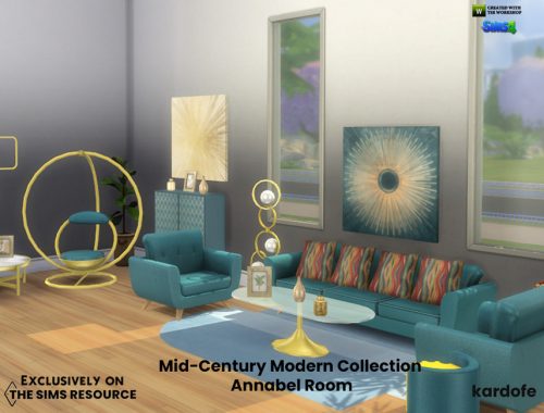 Mid-Century Modern Collection Annabel Room