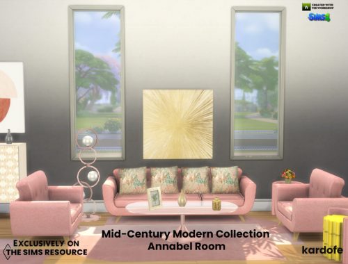 Mid-Century Modern Collection Annabel Room