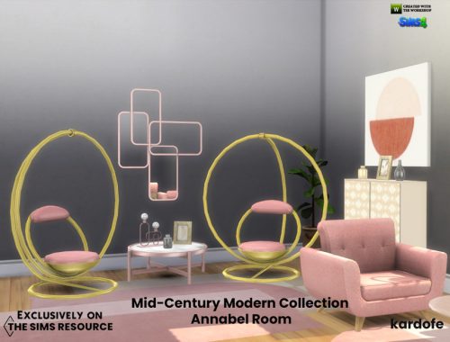 Mid-Century Modern Collection Annabel Room