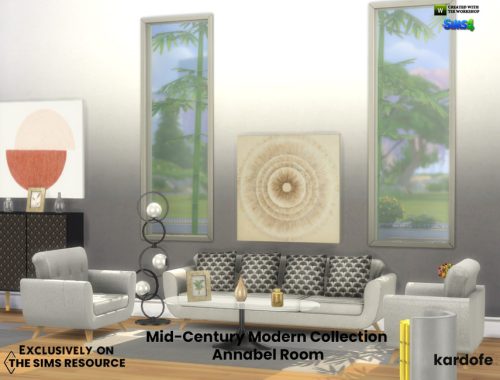 Mid-Century Modern Collection Annabel Room