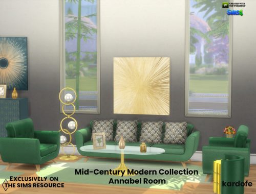 Mid-Century Modern Collection Annabel Room