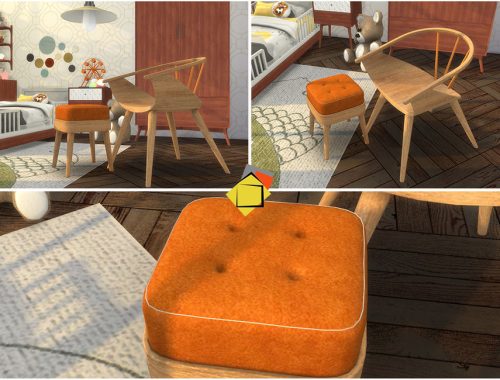 Mid Century Modern - Gorby Toddler Bedroom Extra