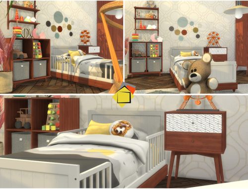 Mid Century Modern - Rinehart Toddler Bedroom