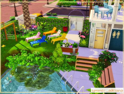 Mid Century Public Pool