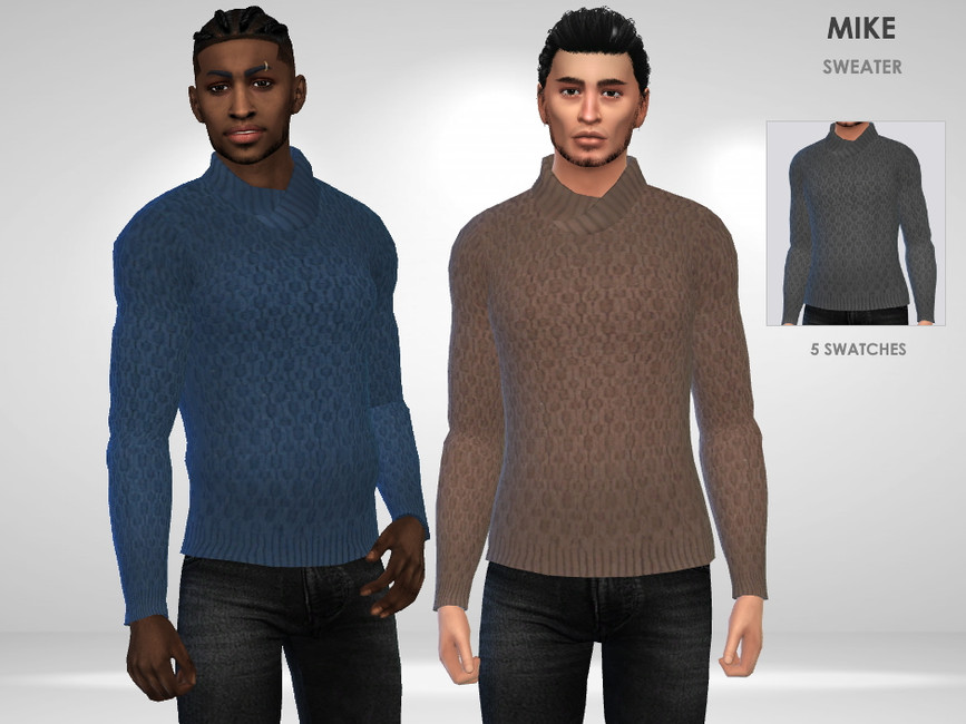 Mike Sweater - The Sims 4 Catalog