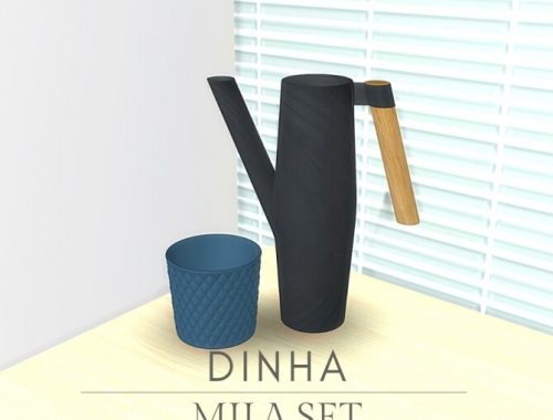 Mila Set Jar & Cup at Dinha Gamer
