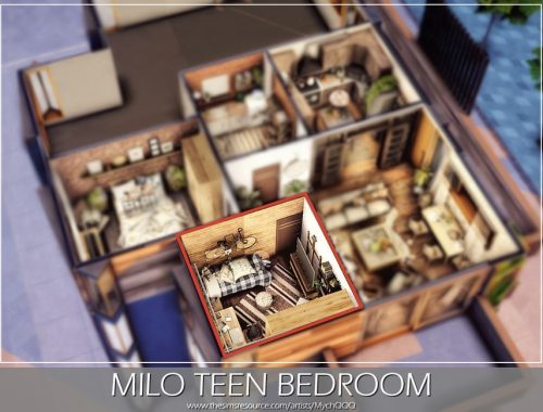 Milo Teen Bedroom