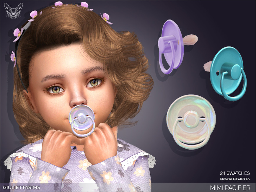 Mimi Pacifier (left brow ring category) - The Sims 4 Catalog