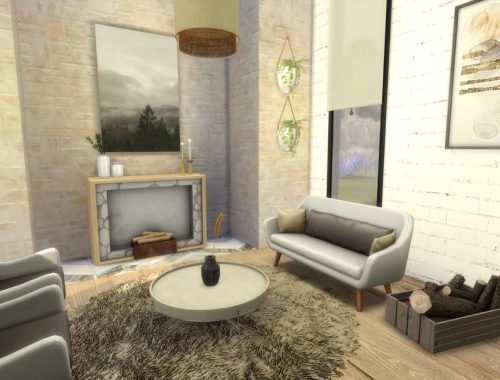 Minimalistic Livingroom