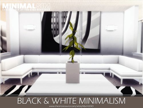MinimalSim - Black & White Minimalism