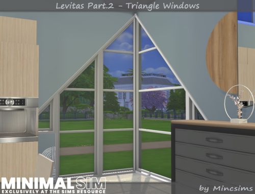 MINIMALSIM Levitas Part.2 - Triangle Windows