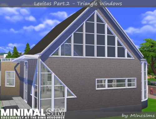 MINIMALSIM Levitas Part.2 - Triangle Windows