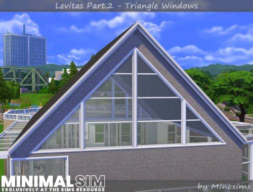 MINIMALSIM Levitas Part.2 - Triangle Windows