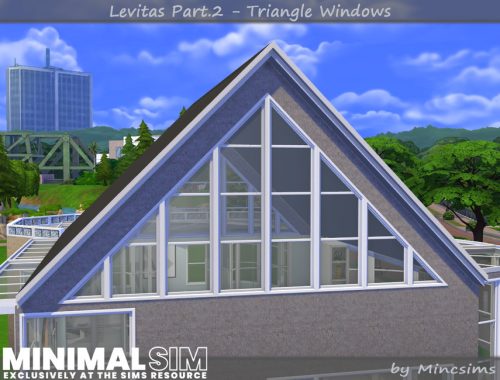 MINIMALSIM Levitas Part.2 - Triangle Windows