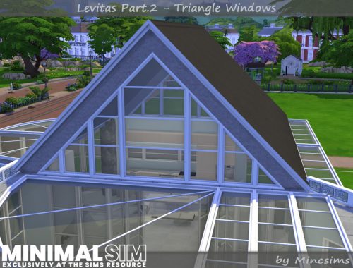 MINIMALSIM Levitas Part.2 - Triangle Windows