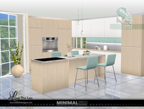 MinimalSIM Love the Less Kitchen