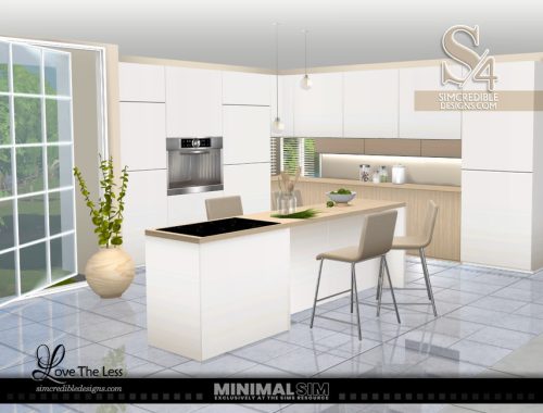 MinimalSIM Love the Less Kitchen