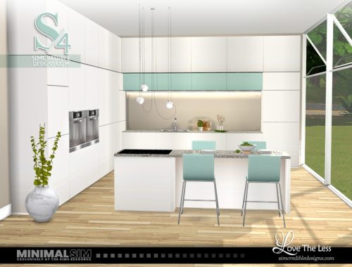MinimalSIM Love the Less Kitchen