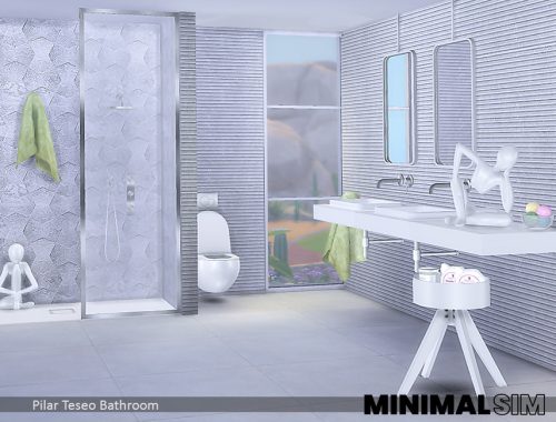 MinimalSim Teseo Bathroom