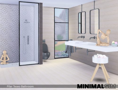 MinimalSim Teseo Bathroom