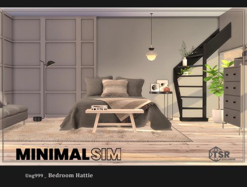 MinimalSim_Bedroom Hattie