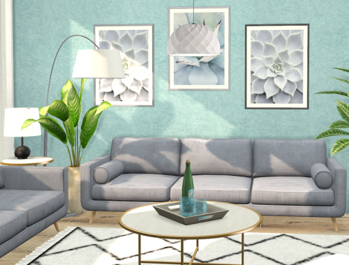 Mint Living Room // CC needed