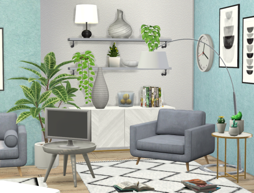 Mint Living Room // CC needed
