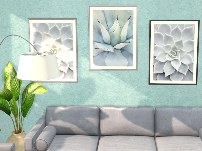 Mint Living Room // CC needed - The Sims 4 Catalog